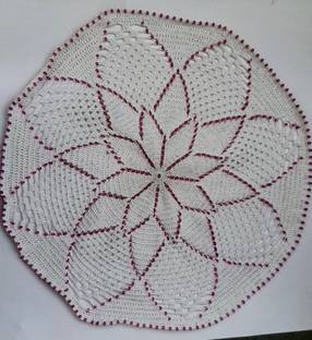 My Little Princess White, Pink 53 cm Reversible Table Runner