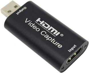 microware  TV-out Cable Audio Video Capture,Record via DSLR, Camcorder Action for Game/Live Streaming