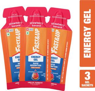 FAST&UP Energy Gels - Unique Liquid-Gel Technology for Instant Performance Boost Energy Drink