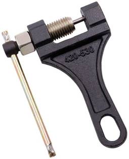 TRESCHIK Chain Breaker Link Motorcycle Chain Breaker Link Removal Splitter Motor Chain Cutter Riveting Tool Single Sided T Type Wrench