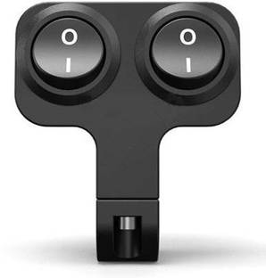Pa universal Waterproof Motorcycle light switch with Two button Handle Bar Donut For Universal For Bike Universal For Bike