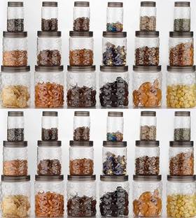 3D METRO SUPER STORE Plastic Grocery Container  - 300 ml, 650 ml, 1200 ml