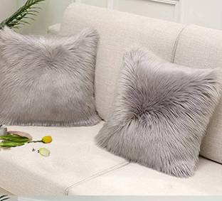 PICKKART Fur Cushions Cover