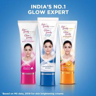 Fair & Lovely WINTER CREAM 25G + MULTI CREAM 25G+ AYURVEDIC CREAM 25G (75ML)
