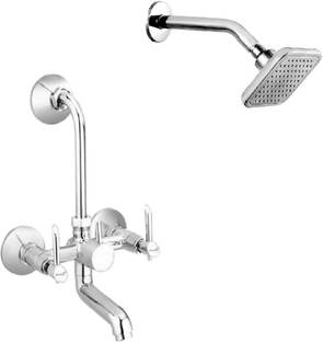 Prestige Croma Wall Mixer With Shower Head Cruzz Faucet Set