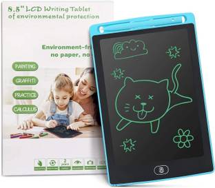 Himanshu Traders LCD Writing Pad Tablet For Drawing With Stylus Pen Digital Notepad Tab (Black)
