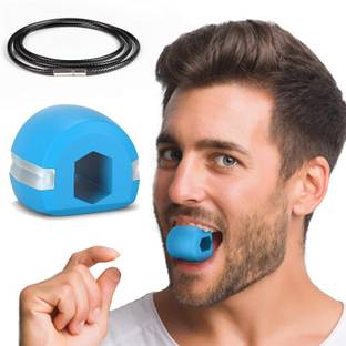 FLOSTRAIN 2 Jawline Jawzrsize trainer exercise ball jawliner pack of 2 Jawzrsize trainer Massager