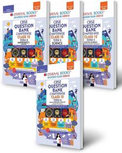 Oswaal Cbse Question Bank Chapterwise Term-Ll, Class 10 (Set Of 4 Books) English Language, Science, Social Science, Maths (For 2022 Exam) (Paperback, Oswaal Books)