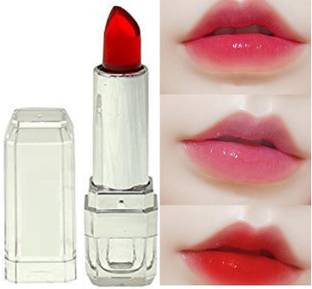 SEUNG New Color Changing Flower Jelly Lipstick Waterproof Transparent Lips