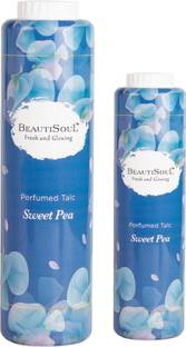 Beautisoul Sweet Pea Perfumed Talc (Pack of 2)