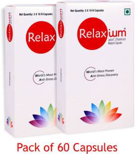 relaxium Capsules for stress, anxiety and sleep