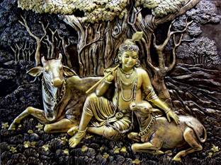 HD PRINT HOUSE Religious Multicolor Wallpaper