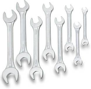 MEHAN'S Double Ended Open Spanner Set Double Sided Open End Wrench (Pack of 8) Double Ended Open Spanner Set Double Sided Open End Wrench (Pack of 8) Double Sided Open End Wrench