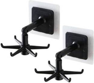 brahmani 6 Hook Hanger 2 Pcs - 05 Multicolour Towel Holder