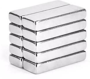 MAGNETICKS Magneticks 30x10x5mm NdFeB Block Shaped Multipurpose Office Magnet (Pack Of 10) Multipurpose Office Magnets Pack of 10