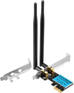 microware PCI-E 11AC WLAN CARD Dual Band Antenna Wireless 1200Mbps For Home 2.4G/5Ghz WiFi Network Interface Card