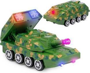 SALEOFF Deformation Combat Transform Robot Tank 3D Light & Realistic Music-188
