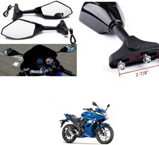 PECUNIA Power Rear View Mirror For Suzuki Universal For Bike