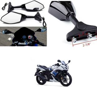PECUNIA Power Rear View Mirror For Yamaha Universal For Bike
