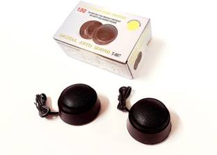 ERHIndia T-007 Tweeter (Pack of 1 Pair) Car Tweeter High-Power 150 W Dome Tweeter for Amplifier Tweeter Car Speaker