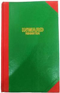 R K SALES R K Inward Register 100 Pages(200 pages front and back) Pack of 1 Traditional Cash Register Paper