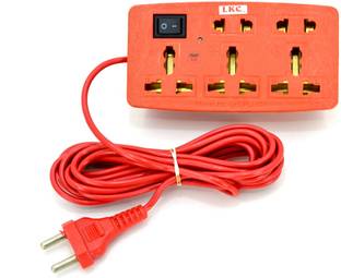 Prop It Up ELECTRIC BOARD EXTENSION CORD POWER STRIP MULTI PLUG 3+2 SOCKET 1 + 3M CABLE 6 A Five Pin Socket