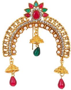 Candy Jewellers Gold Plated Pearl Hair Pin Brooch Hair Accessory Set
