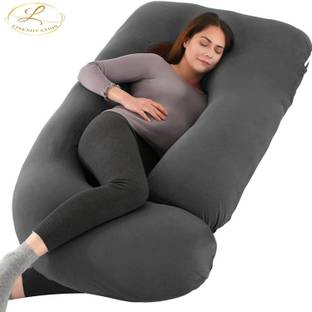 Cashmera Upgrade Model Pregnancy Pillow Microfibre Solid Pregnancy Pillow Pack of 1