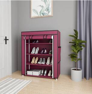 SHIFAN Metal Collapsible Shoe Stand