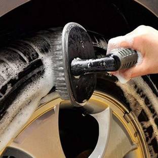SRPHERE Plastic Vehicle Washing  Tyre Cleaner Brush