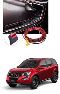 XZRTZ Car Interior Moulding Trim Car Decorative Filler Insert Strips A125 Matte, Glossy, Chrome Mahindra XUV 500 Rear Garnish
