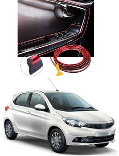 PROEDITION Car Interior Moulding Trim Car Decorative Filler Insert Strips A228 Glossy Tata Tiago Side Garnish