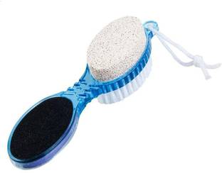 Top Select 4 In 1 Foot File Pedicure And Manicure Brush Multi Use Pedicure Paddle Brush