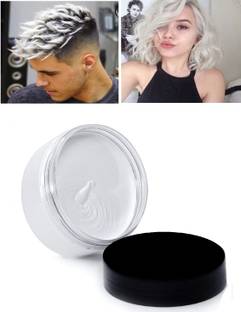 MYEONG Strong Hold And Volume For Highlights, Hair Color White Wax , White