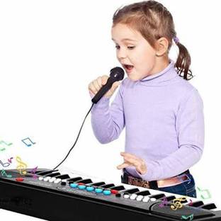 Haulsale BF-430 37 Key Piano Keyboard | DC Power Option, Microphone, Multi-Function-226