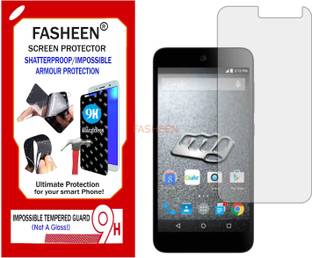 Fasheen Tempered Glass Guard for MICROMAX CANVAS NITRO 4G E455 (Flexible Shatterproof)