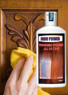 INDOPOWER Wooden polish All In One 200ml. Jasmein