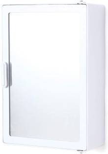 OKASTA Small Size Cabinet for 2 person 10 x 14 inches. Plastic Wall Shelf