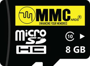MMC Premium 8GB Micro SD card,8GB Memory Card Class 10,Fast Speed for Smartphones, Tablets and Other Micro Slots wtih Data Transfer-Pack of 1-Lifetime warranty MMC 8GB Micro SD Card Pack 1 8 GB MicroSDHC Class 10 15 MB/s  Memory Card Compatible with Camera, Computer, Gaming Console, Mobile, Tablet