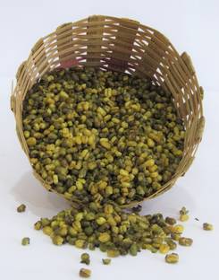 okhli musal brand Salted Roasted Green Moong Dal Healthy & Fresh