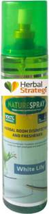HERBAL STRATEGI White Lily Car Freshener Spray White Lilly Spray 100% Herbal Eco-friendly Non Toxic