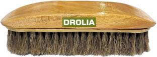 DROLIA Premium Unisex Shoe Brush ( Brown ) Brush