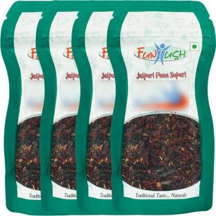 Funtush Jaipuri Paan Supari 70 gm Pack of 4 Paan Mouth Freshener