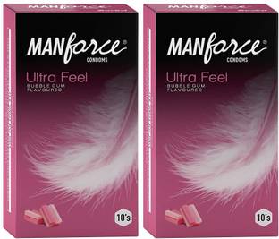 MANFORCE Bubblegum Flavored ultra feel (50) Condom