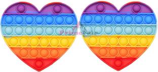 ANANYA SHOP Pop it Fidget Toy pop it Rainbow Pop Bubble, BPA Free Silicone, Push Bubbles Toy
