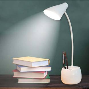AKARI Powerful LED soft night light chargeable bright table lamp USB emergency gadget Study Lamp