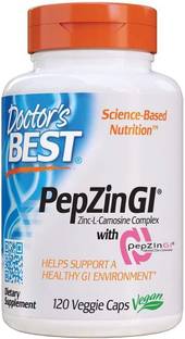 Doctor's Best Pep Zin GI, Zinc-L-Carnosine Complex, Non-GMO, Vegan, Gluten Free