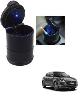 Etradezone Black Ash Tray For Maruti Swift For all Cars Black Plastic Ashtray
