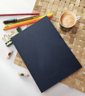 TORTUGA HARDBOUND Diary ,sketchbook, journal, ( NAVY BLUE) 120 GSM A5 Notebook UNRULED 152 Pages