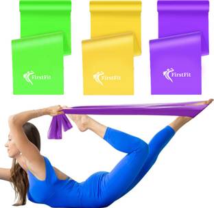 FirstFit Resistance Loop Latex Bands, Resistance Exercise Bands for Home Fitness,Stretching Resistance Band